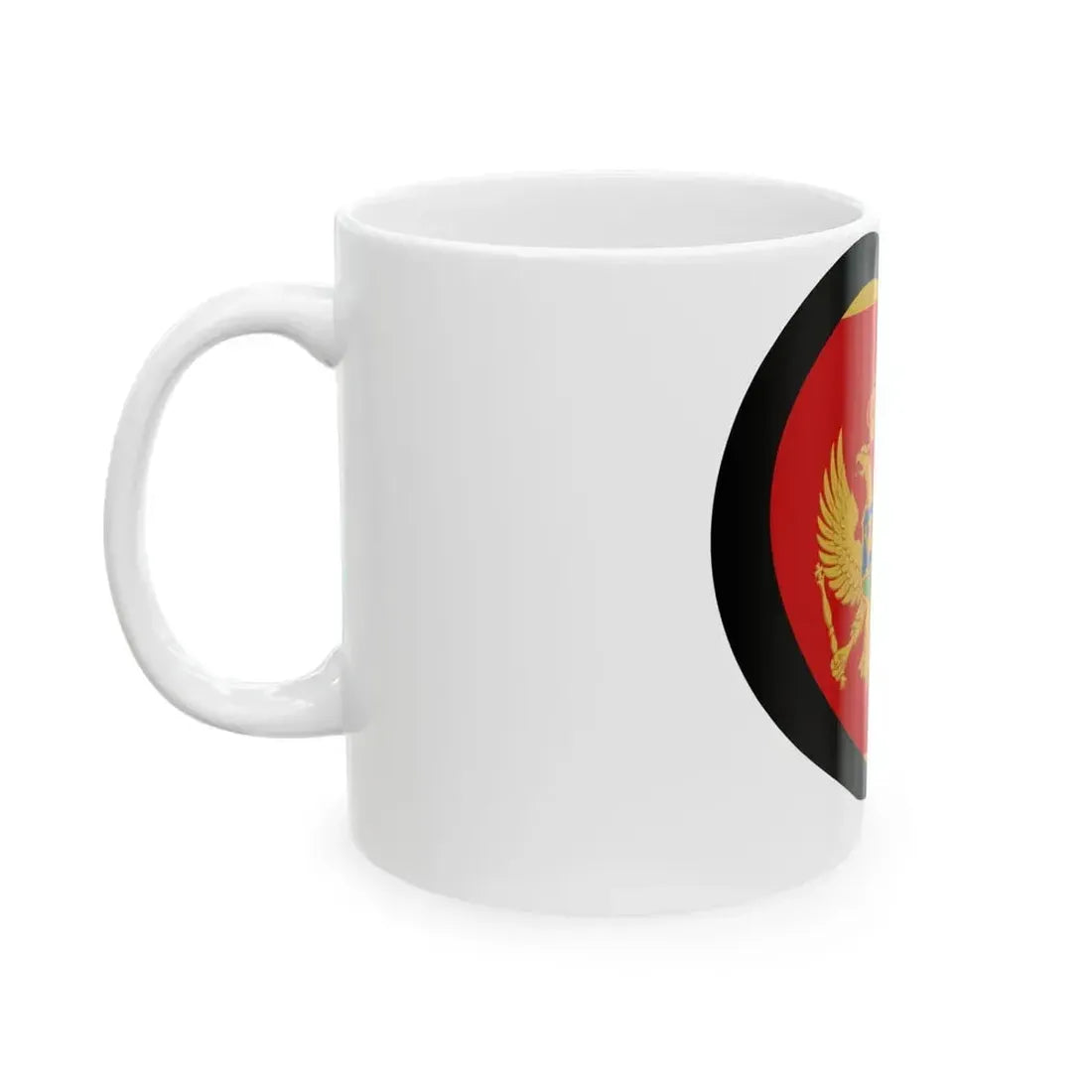 EuroMontenegroAnterior (Montenegro) White Coffee Mug - Go Mug Yourself