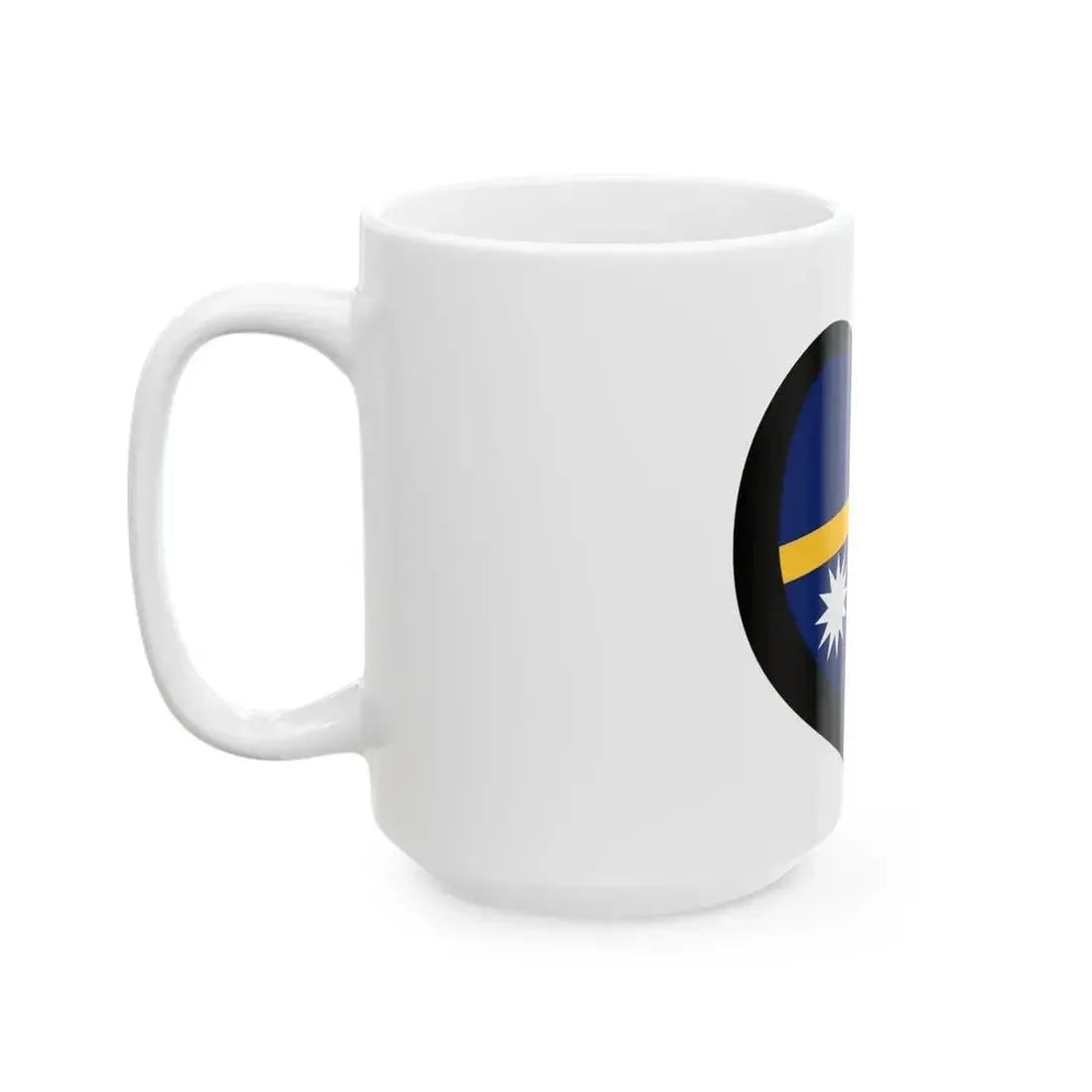 EuroNauru (Nauru) White Coffee Mug - Go Mug Yourself