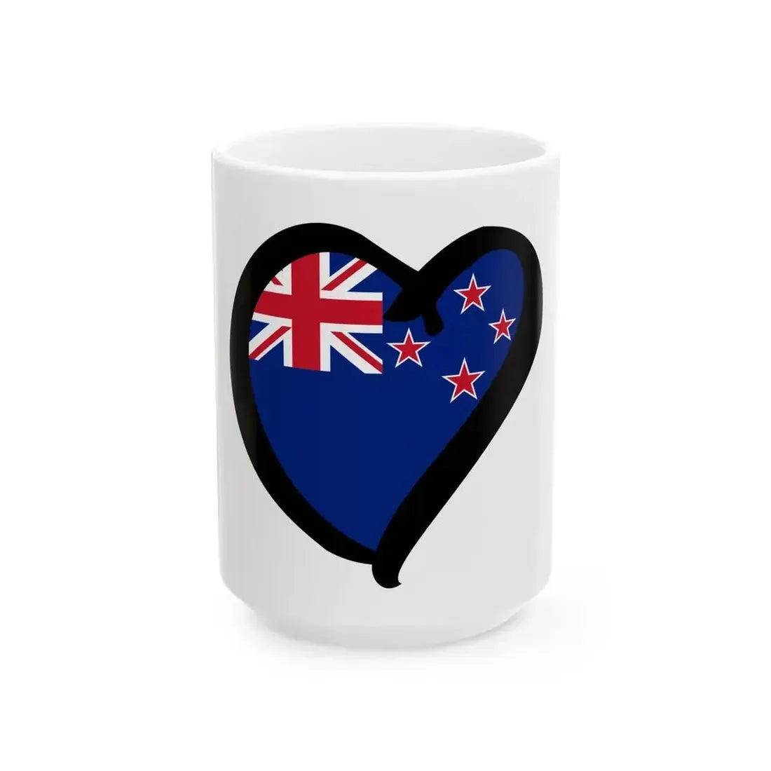 EuroNueva ZelandaAnterior (New Zealand) White Coffee Mug 15oz - Go Mug Yourself