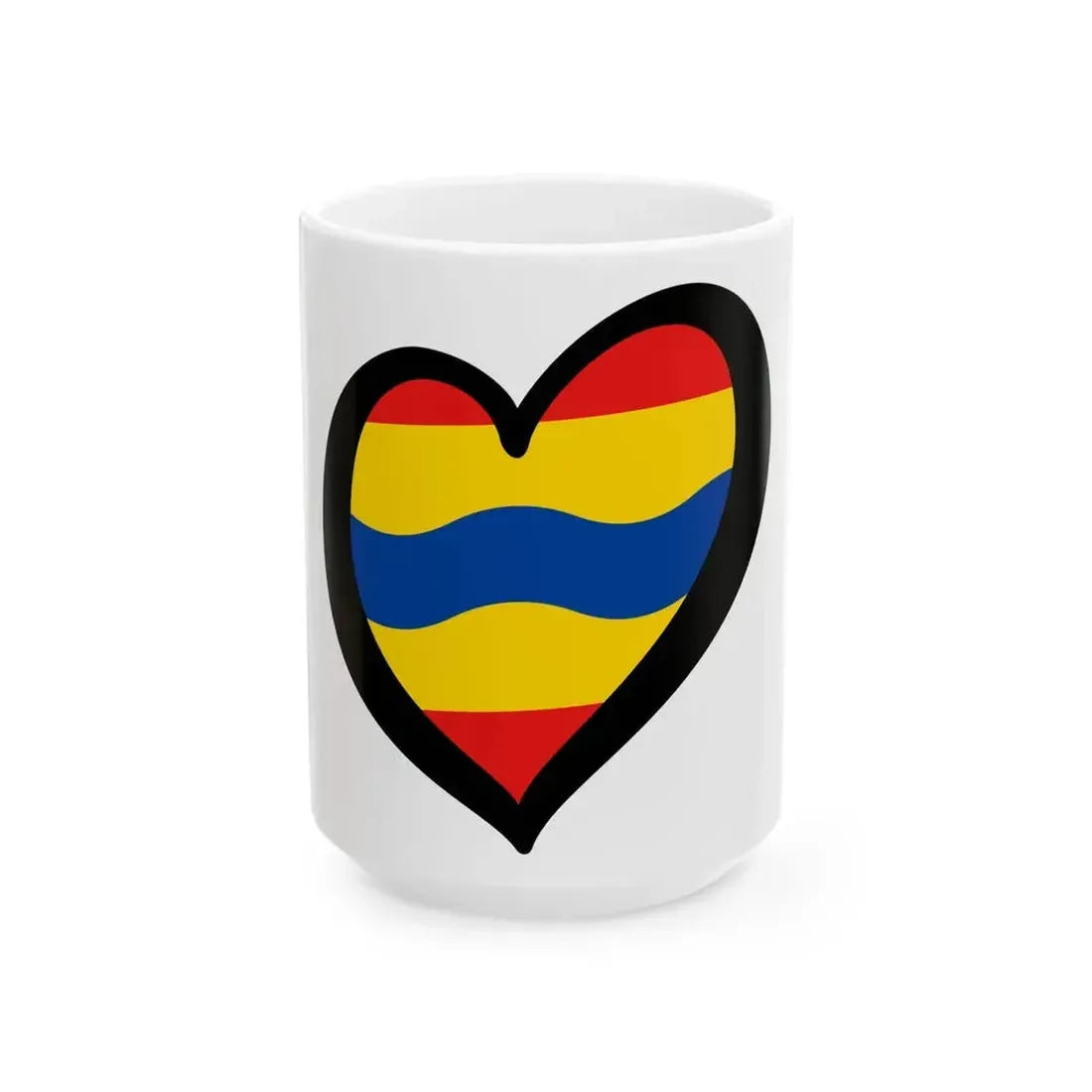 EuroOverijssel (Netherlands) White Coffee Mug 15oz - Go Mug Yourself