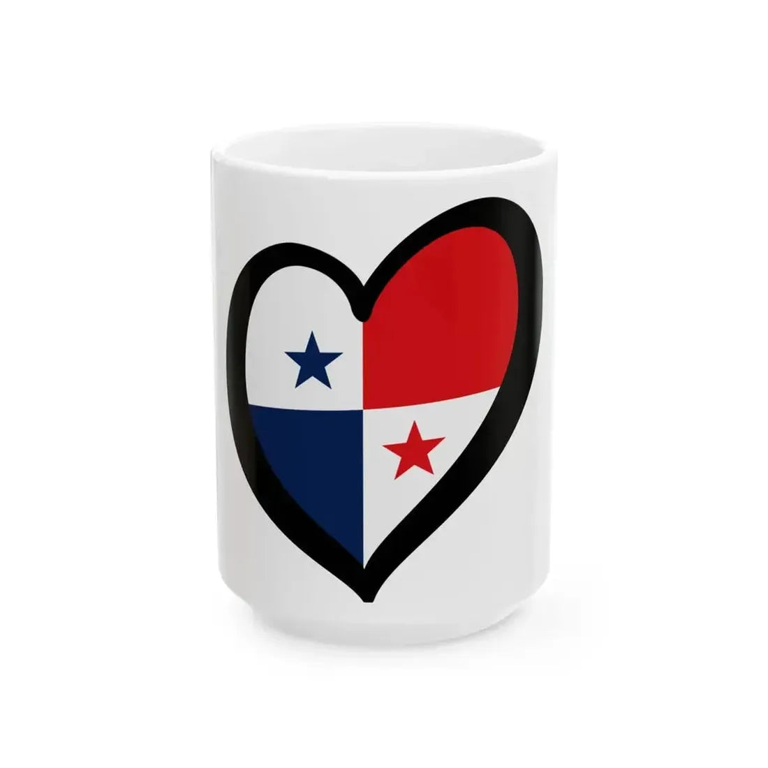 EuroPanama (Panama) White Coffee Mug 15oz - Go Mug Yourself