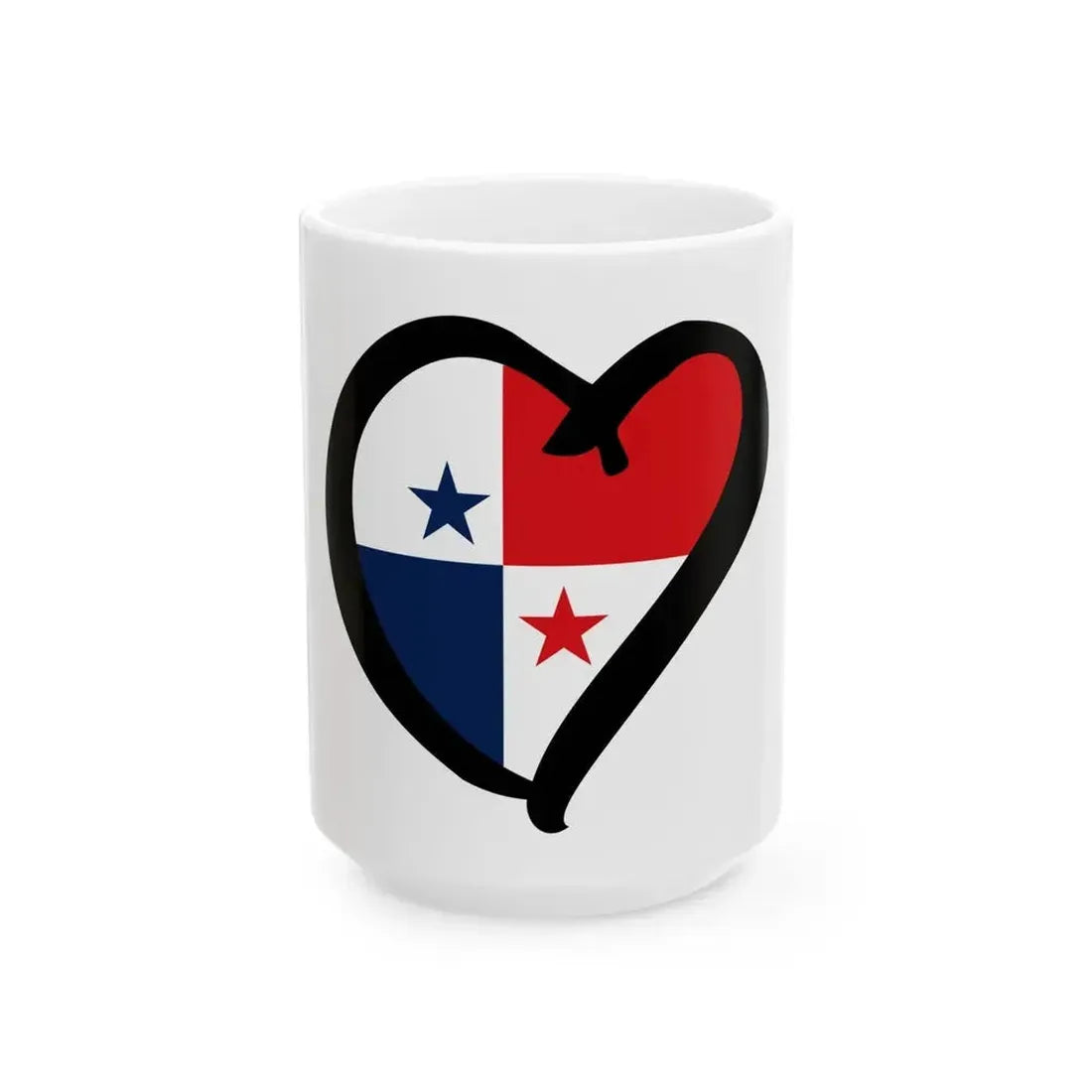 EuroPanamaAnterior (Panama) White Coffee Mug 15oz - Go Mug Yourself