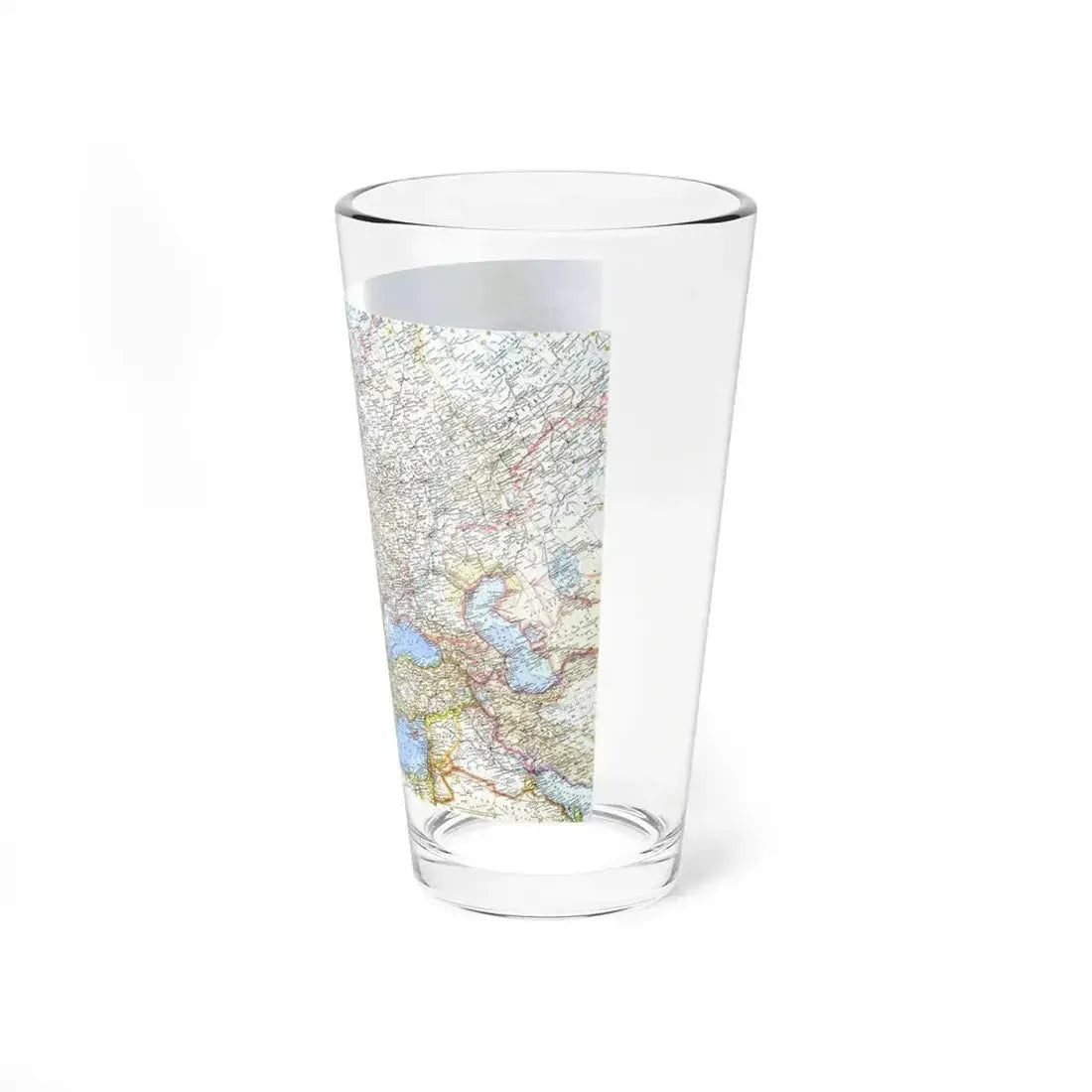 Europe (1962) (Map) Pint Glass 16oz - Go Mug Yourself