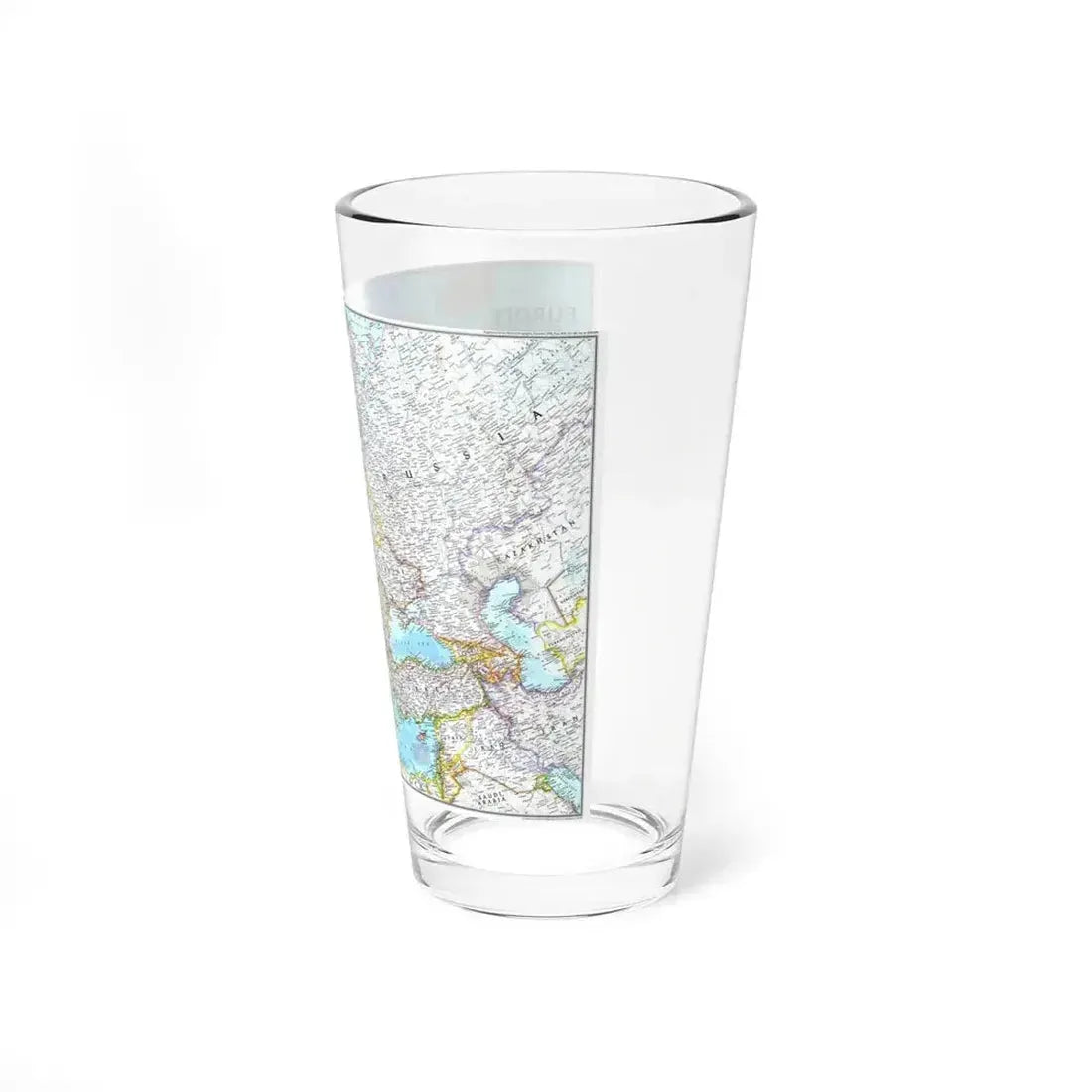 Europe (1992) (Map) Pint Glass 16oz - Go Mug Yourself