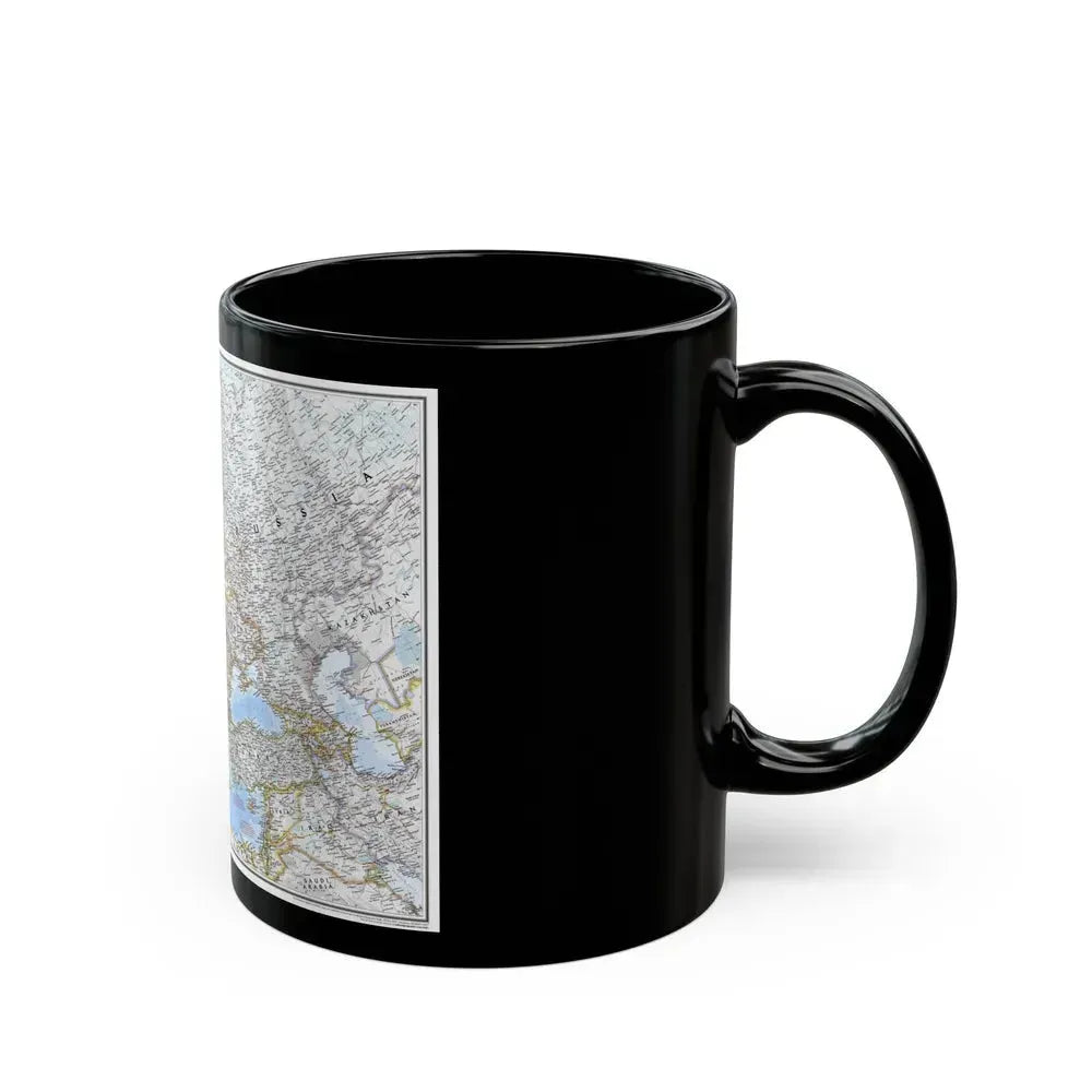 Europe (2004) (Map) Black Coffee Mug - Go Mug Yourself
