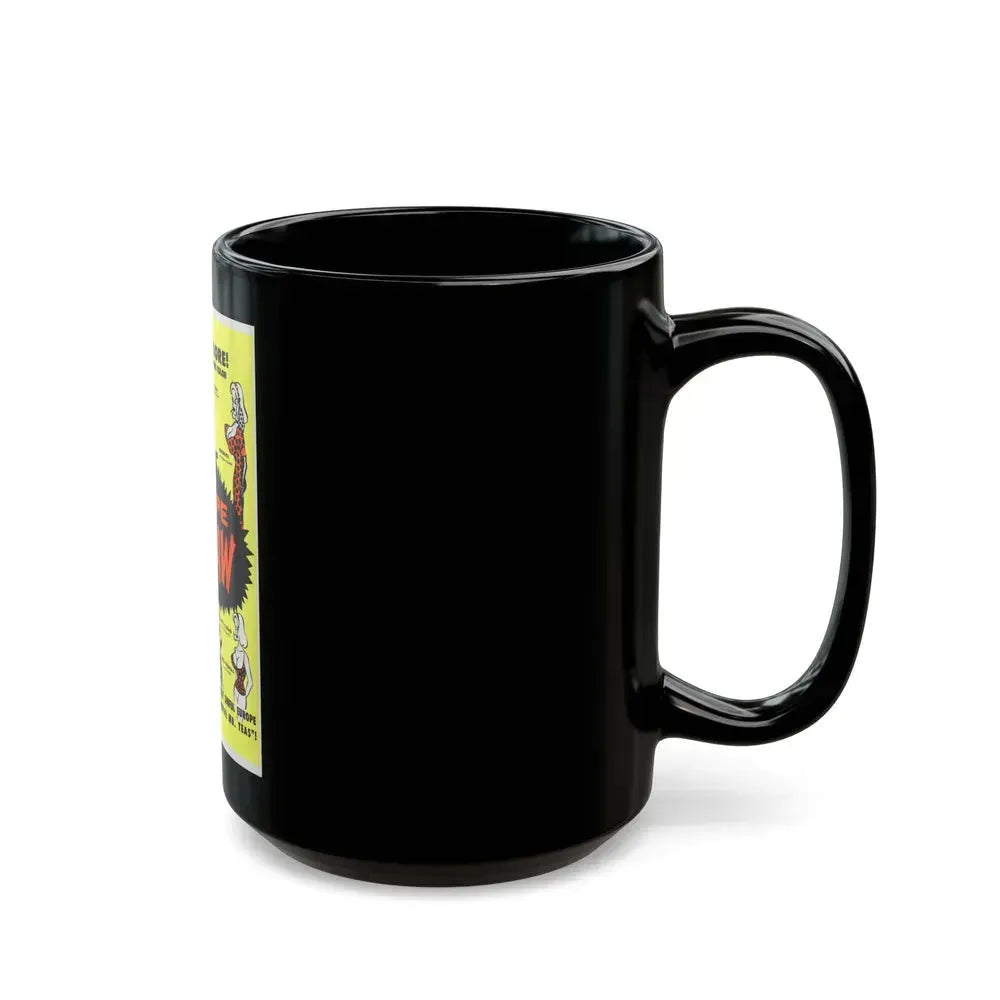 EUROPE IN THE RAW 1963 Movie Poster - Black Coffee Mug - Go Mug Yourself