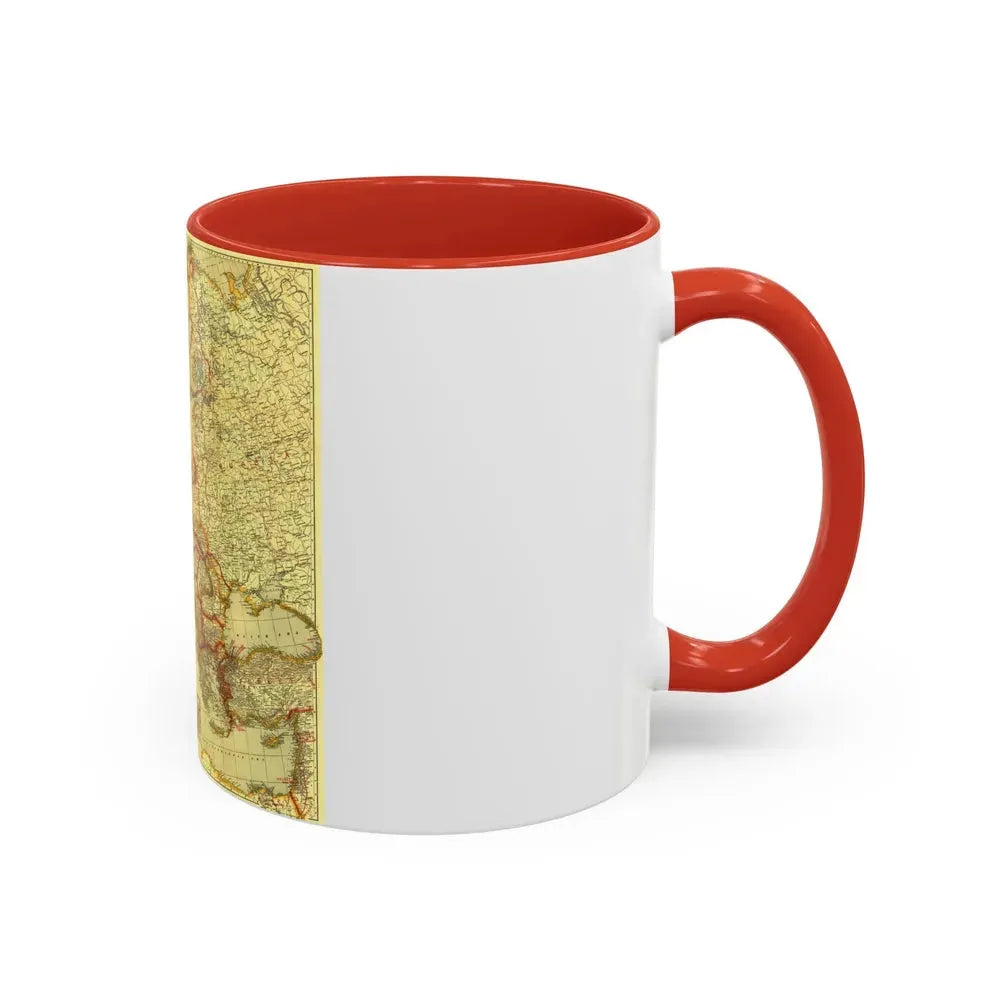 Europe, Peace Conference at Paris (1920) (Map) Accent Coffee Mug - Go Mug Yourself