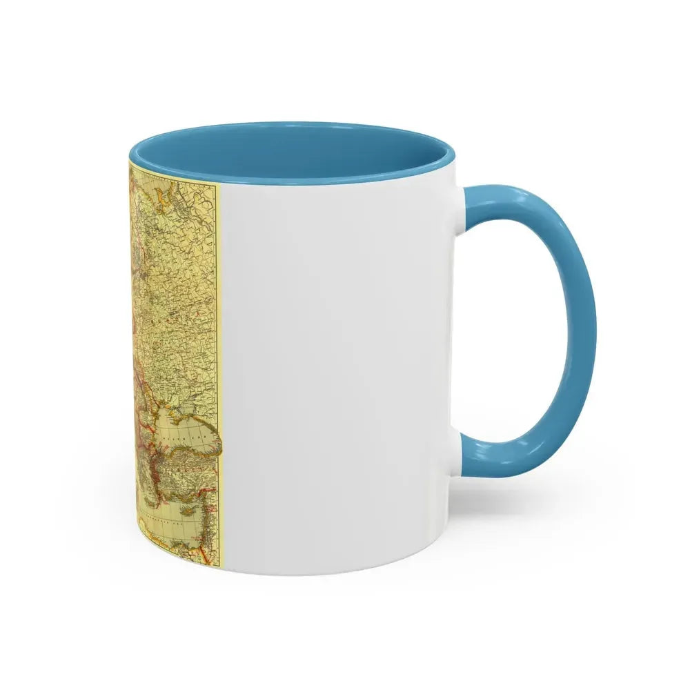 Europe, Peace Conference at Paris (1920) (Map) Accent Coffee Mug - Go Mug Yourself