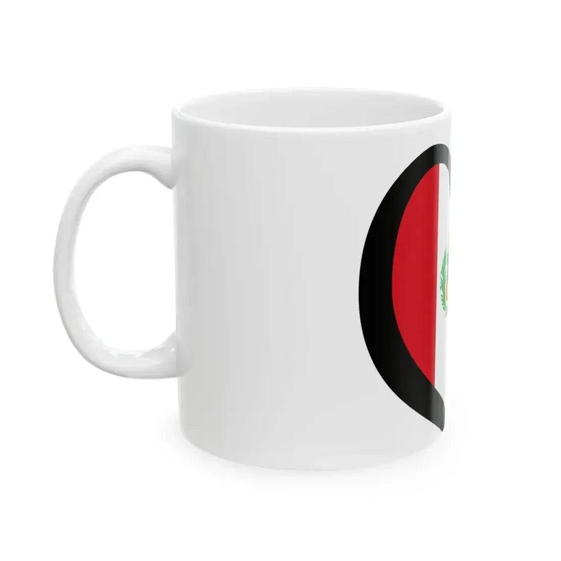 EuroPeru state (Peru) White Coffee Mug - Go Mug Yourself