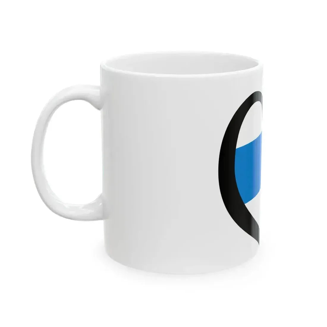 EuroRusia blanca-azul-blanca (Russia) White Coffee Mug - Go Mug Yourself
