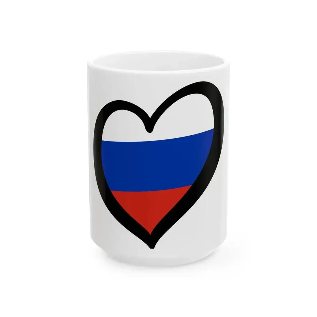 EuroRusia (Russia) White Coffee Mug 15oz - Go Mug Yourself