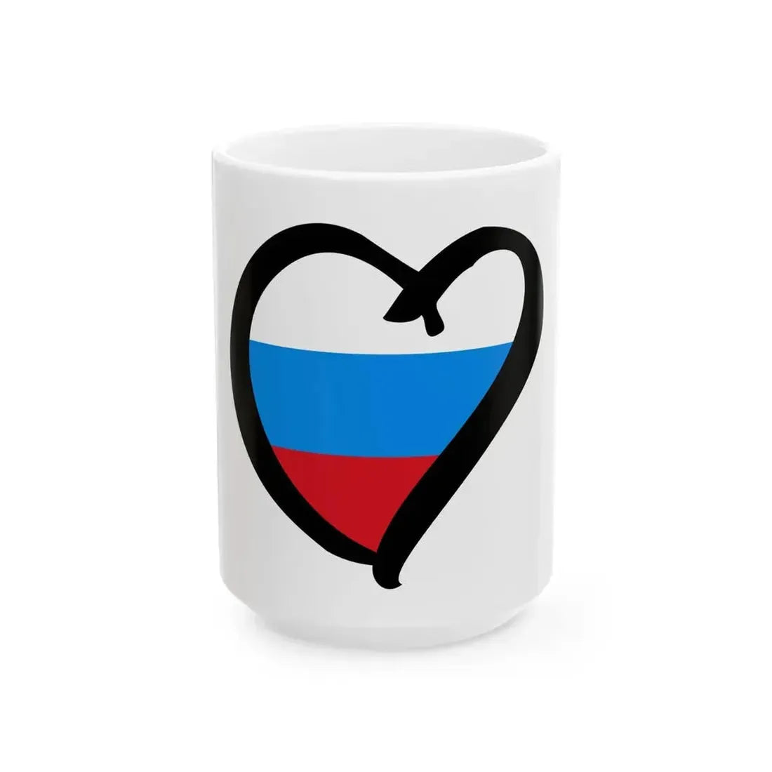 EuroRusiaAnterior 1991-1993 (Russia) White Coffee Mug 15oz - Go Mug Yourself