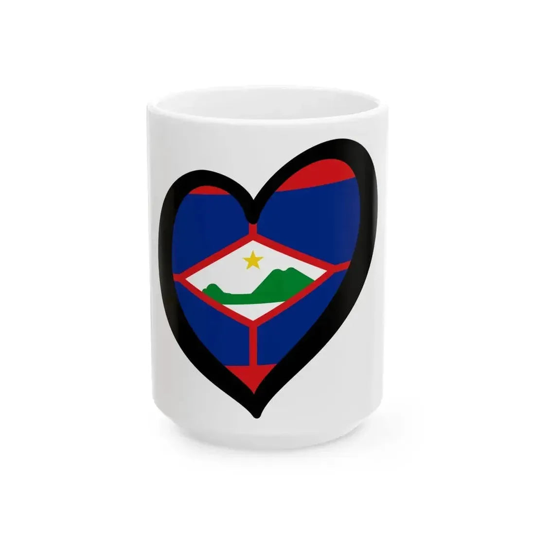 EuroSan Eustaquio (Netherlands) White Coffee Mug 15oz - Go Mug Yourself