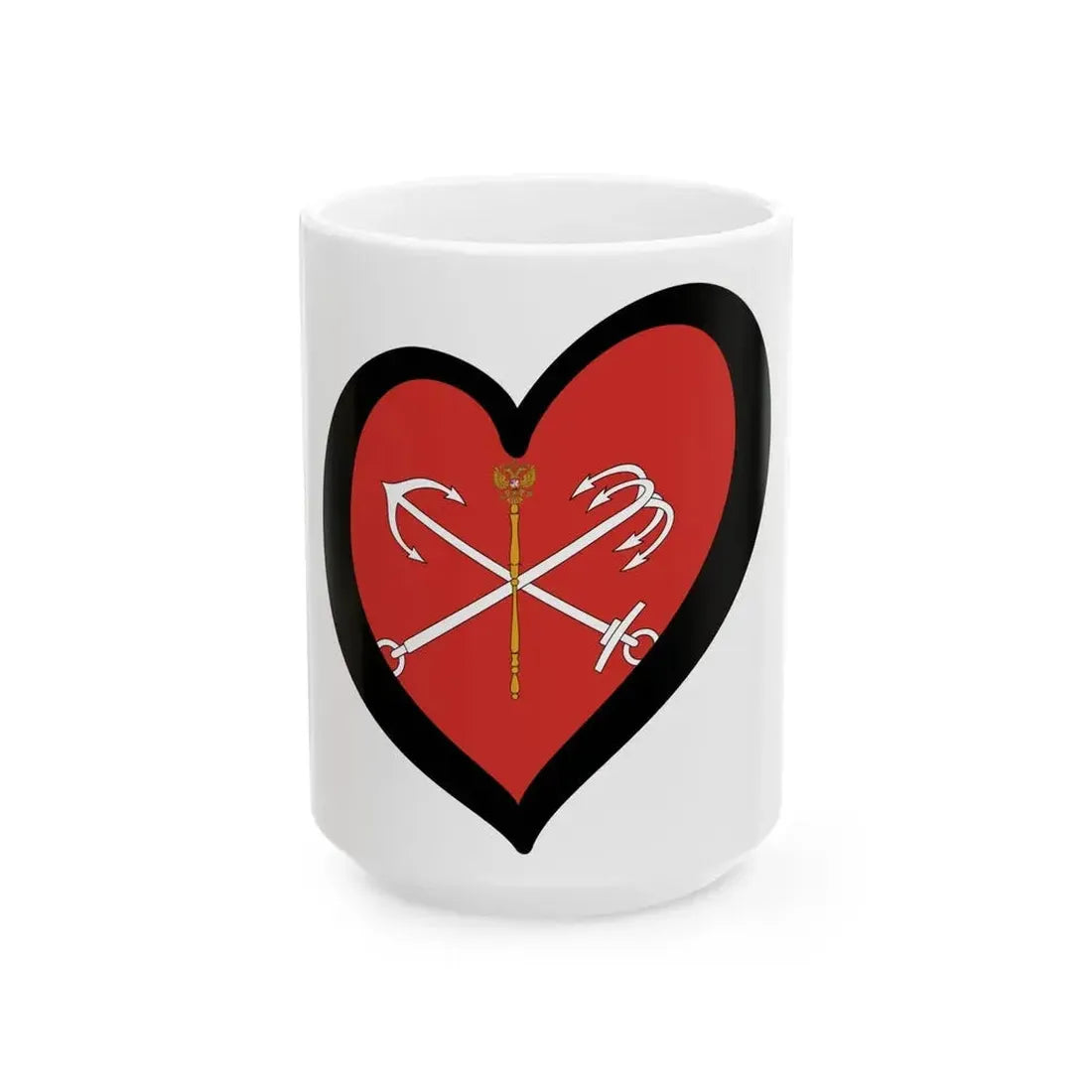 EuroSan Petesburgo 1992-2003 (Russia) White Coffee Mug 15oz - Go Mug Yourself