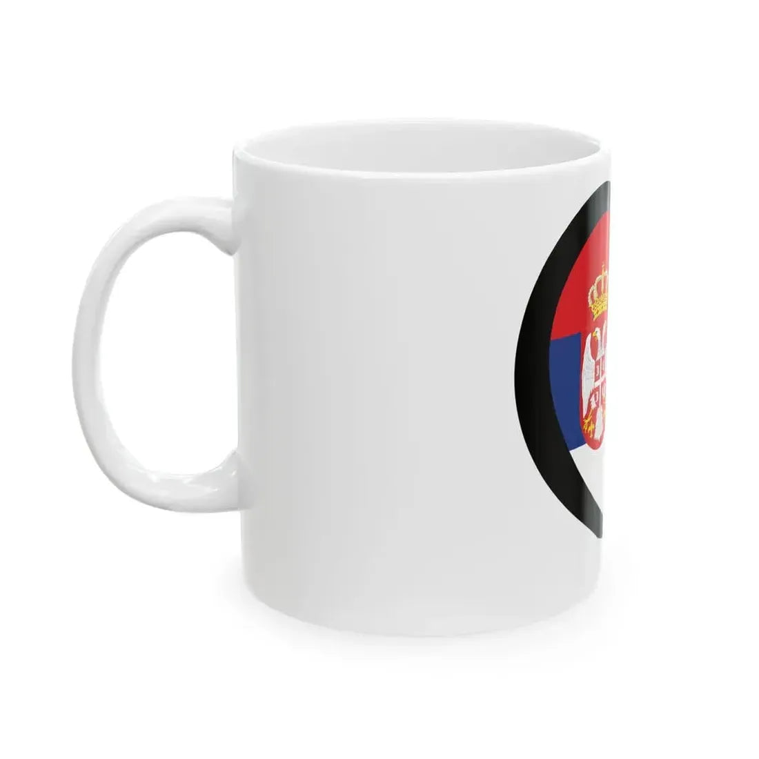 EuroSerbiaAnterior 2004-2010 (Serbia) White Coffee Mug - Go Mug Yourself