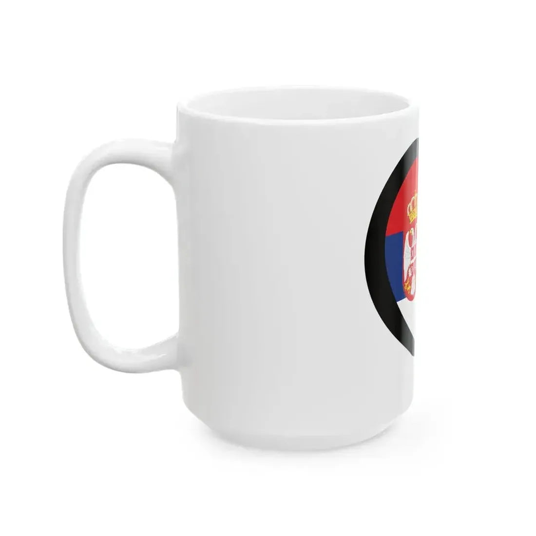 EuroSerbiaAnterior 2004-2010 (Serbia) White Coffee Mug - Go Mug Yourself