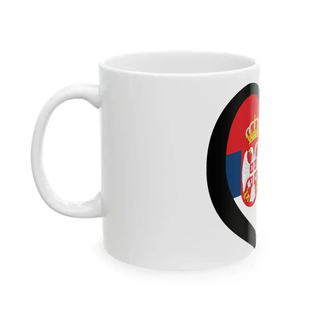 EuroServia 2004-2010 (Serbia) White Coffee Mug - Go Mug Yourself
