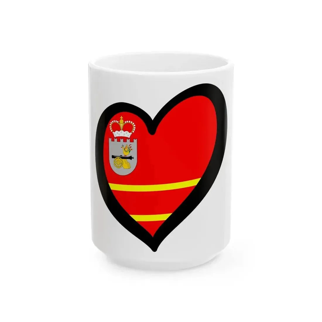 EuroSmolensk (Russia) White Coffee Mug 15oz - Go Mug Yourself