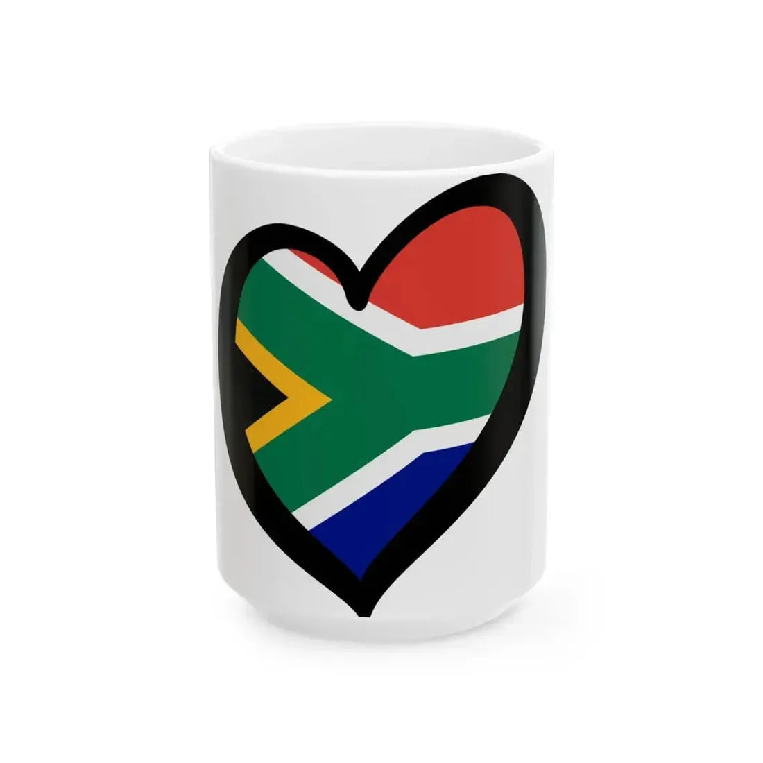 EuroSudafrica (South Africa) White Coffee Mug 15oz - Go Mug Yourself