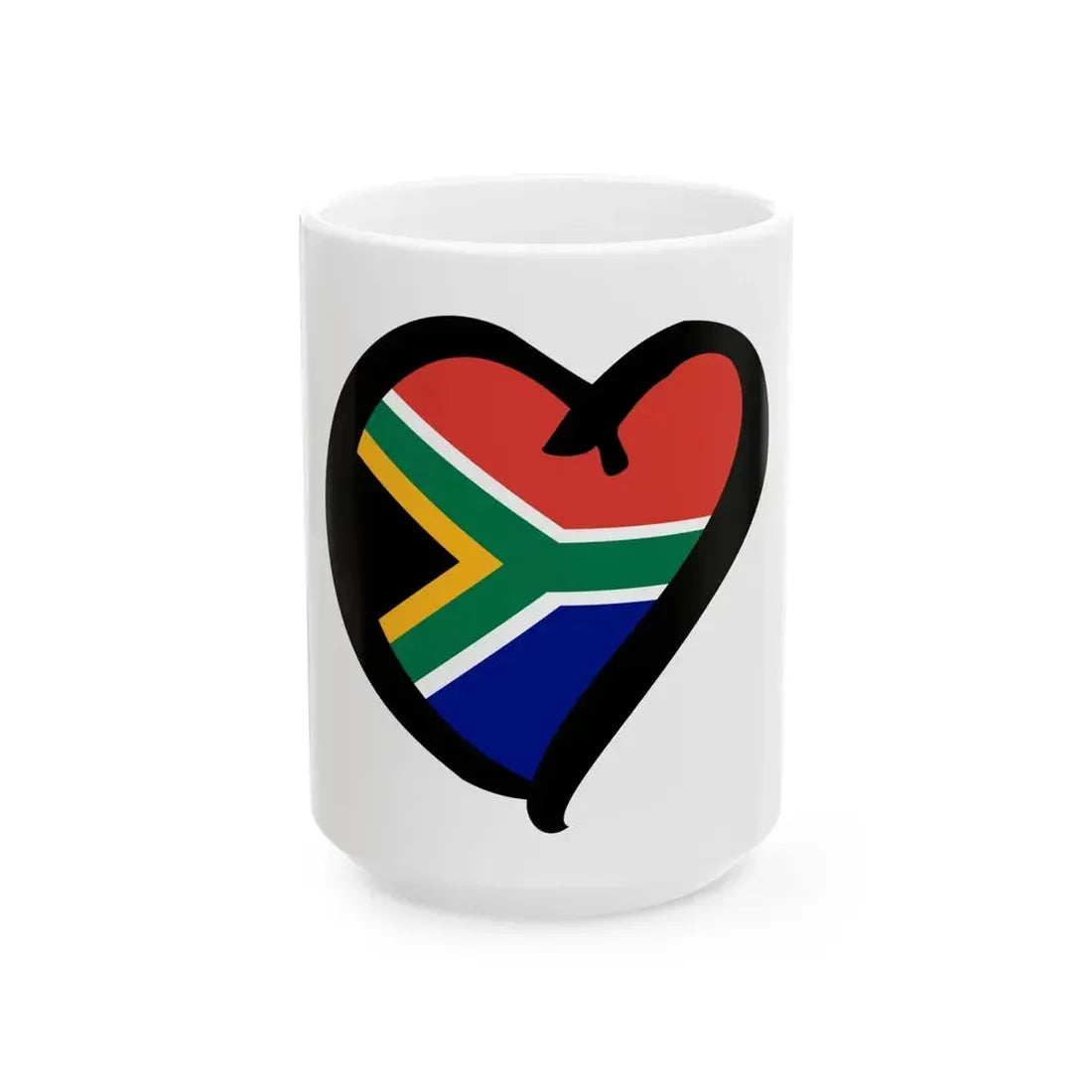 EuroSudafricaAnterior (South Africa) White Coffee Mug 15oz - Go Mug Yourself