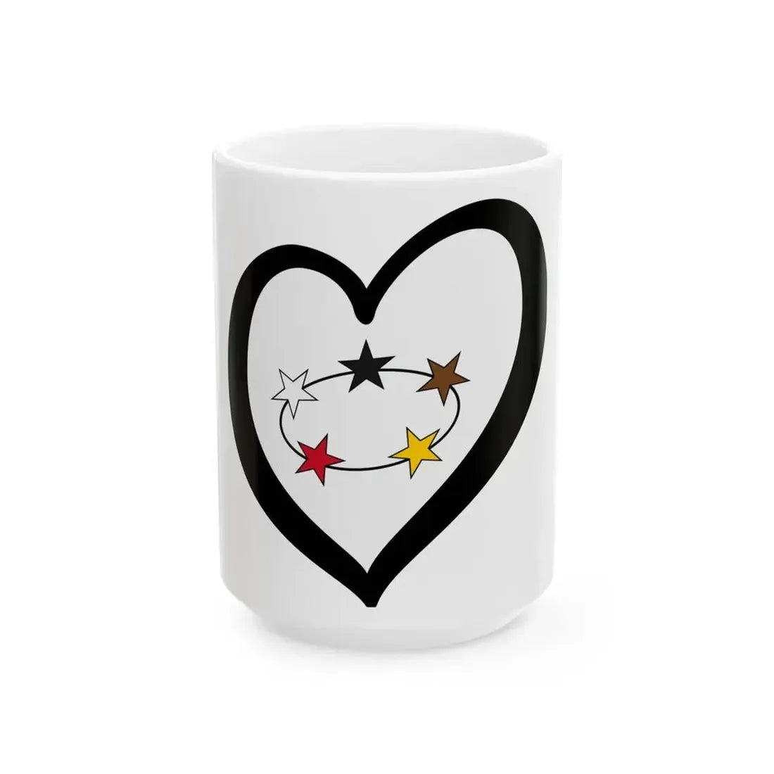 EuroSurinam 1959-1975 (Netherlands) White Coffee Mug 15oz - Go Mug Yourself