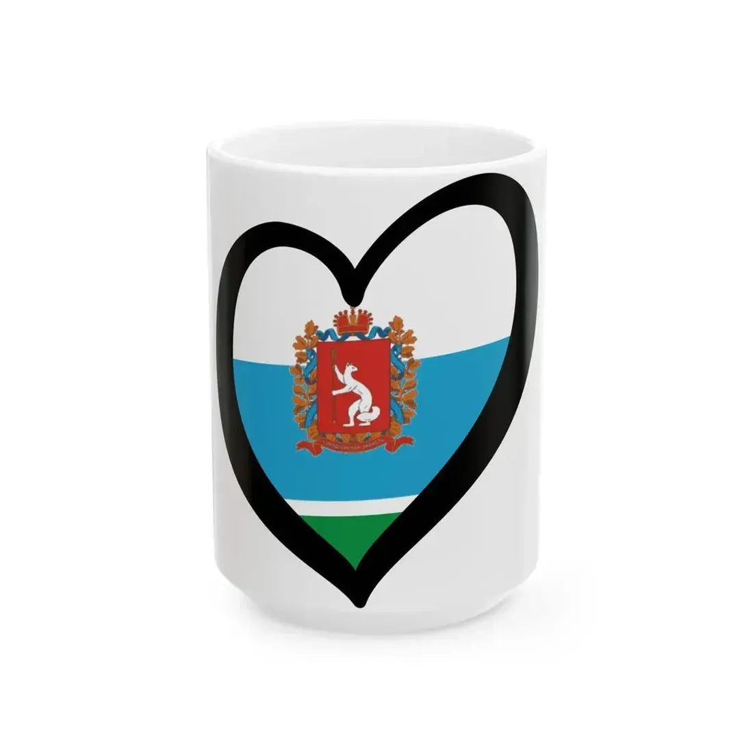 EuroSverdlovsk 1997-2005 (Russia) White Coffee Mug 15oz - Go Mug Yourself