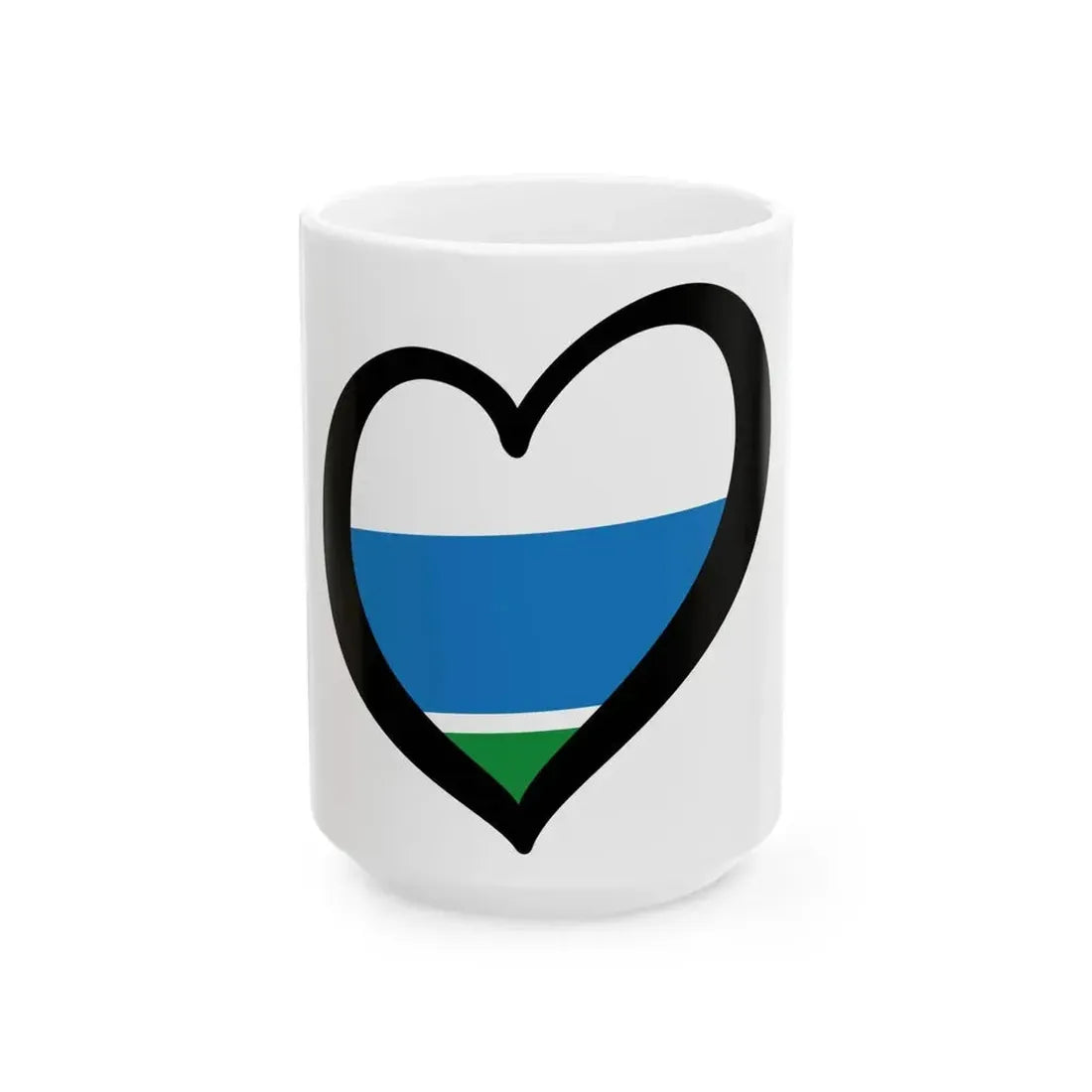 EuroSverdlovsk (Russia) White Coffee Mug 15oz - Go Mug Yourself