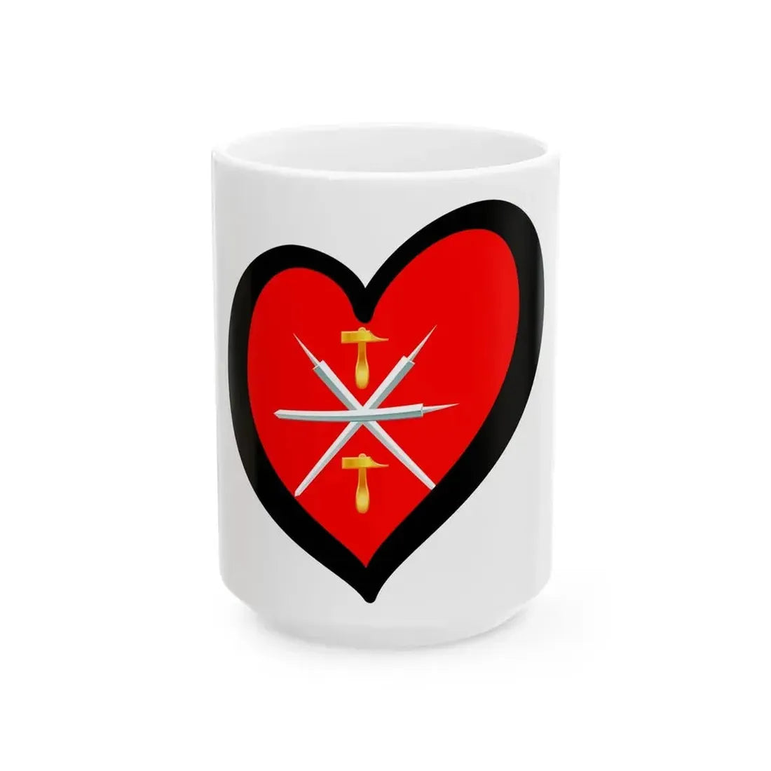 EuroTula (Russia) White Coffee Mug 15oz - Go Mug Yourself