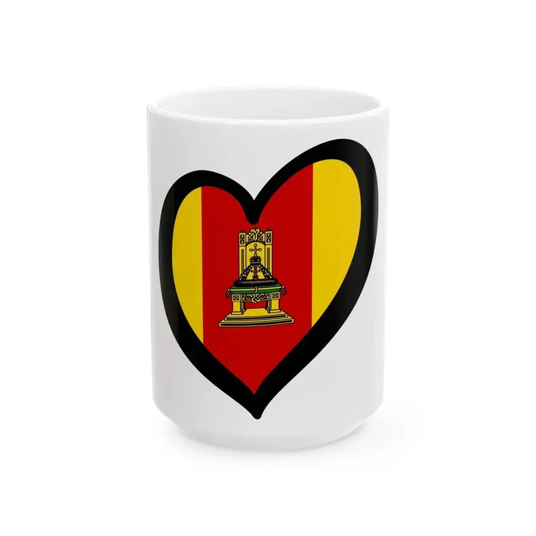 EuroTver (Russia) White Coffee Mug 15oz - Go Mug Yourself
