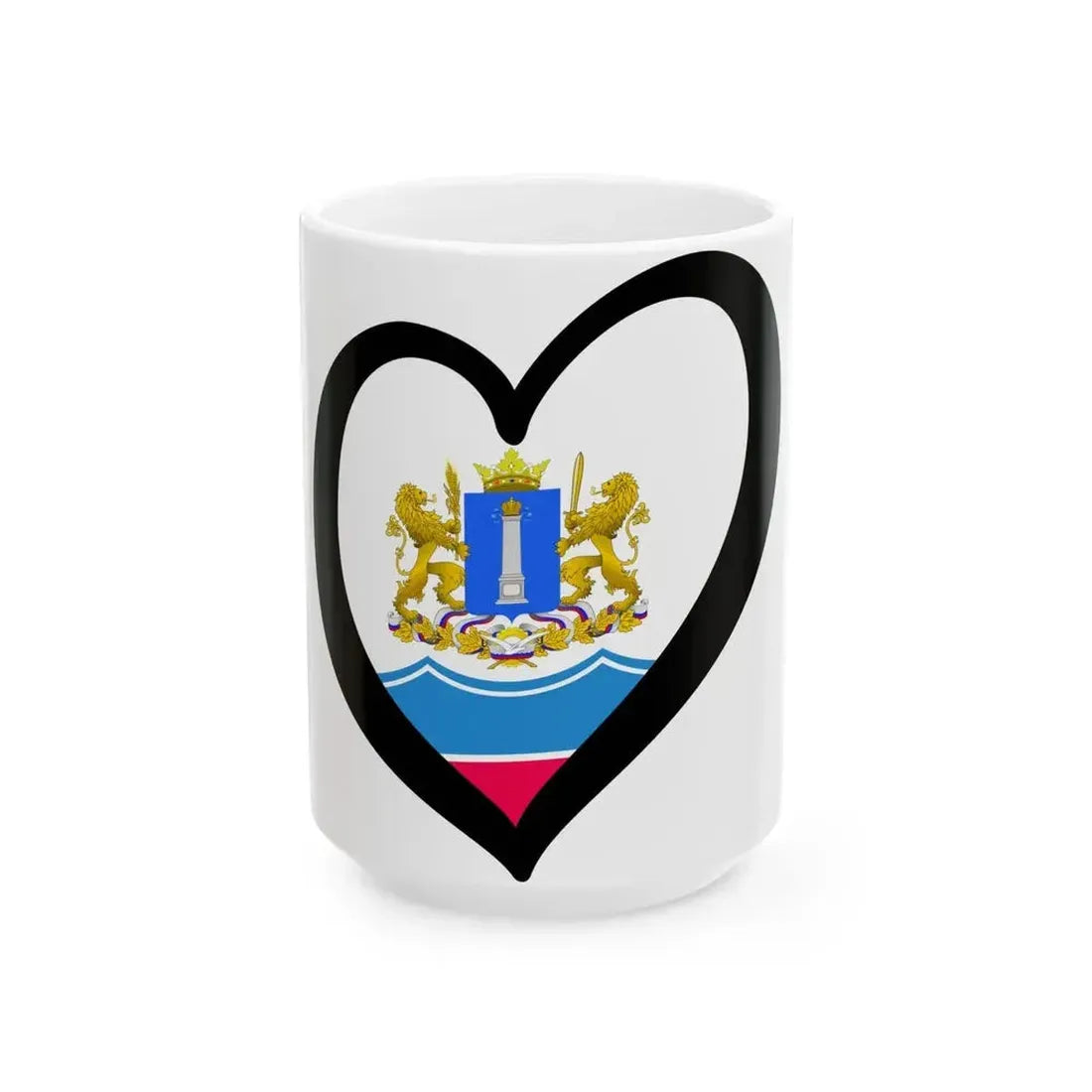 EuroUlianovsk 2004-2013 (Russia) White Coffee Mug 15oz - Go Mug Yourself