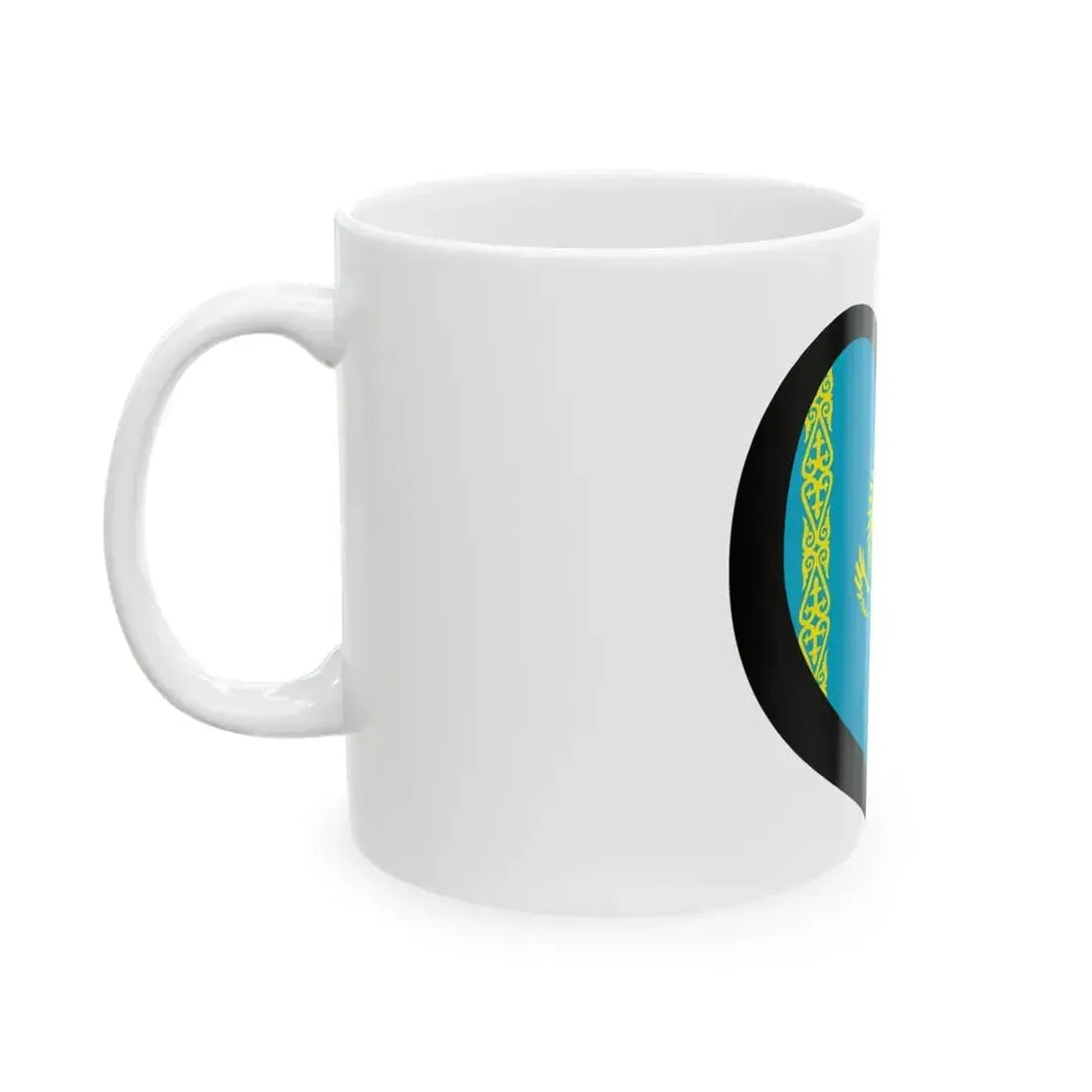 Eurovision Kazakhstan (Kazakhstan) White Coffee Mug - Go Mug Yourself