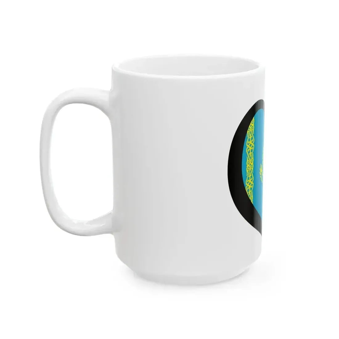 Eurovision Kazakhstan (Kazakhstan) White Coffee Mug - Go Mug Yourself