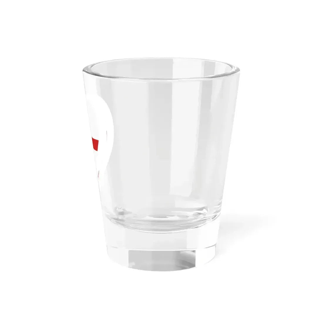 Eurovision Song Contest heart Northern Ireland white (Ireland) Shot Glass 1.5oz - Go Mug Yourself