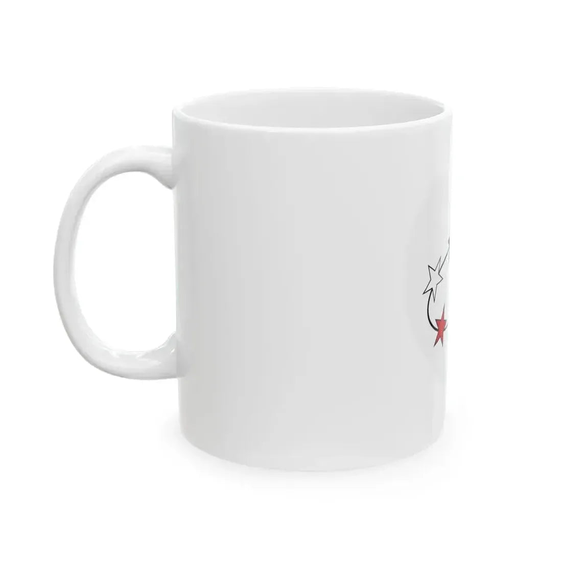 Eurovision Song Contest heart Suriname white 1959-1975 (Netherlands) White Coffee Mug - Go Mug Yourself