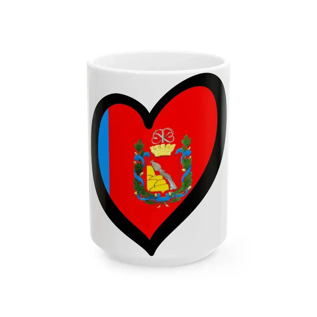 EuroVoronezh 1997-2005 (Russia) White Coffee Mug 15oz - Go Mug Yourself