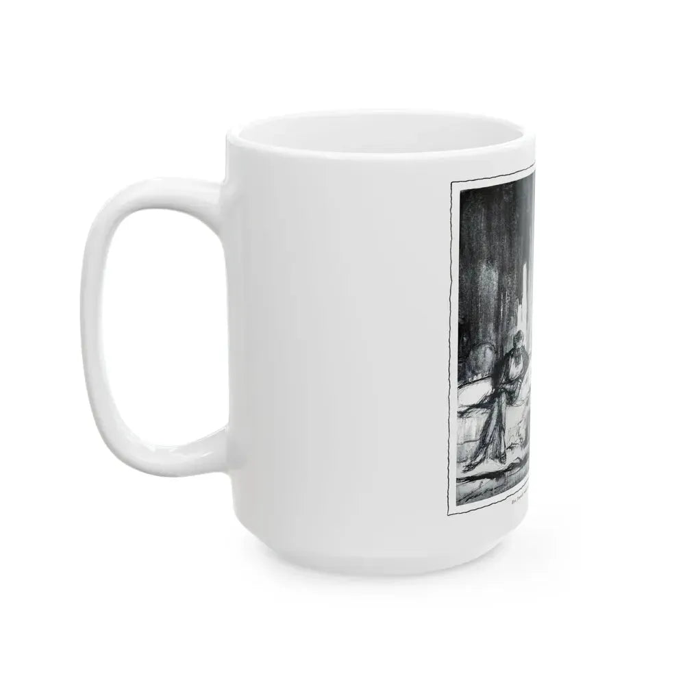 Eva Tonnelle, Harper's Bazar, July 1922 - White Coffee Mug - Go Mug Yourself