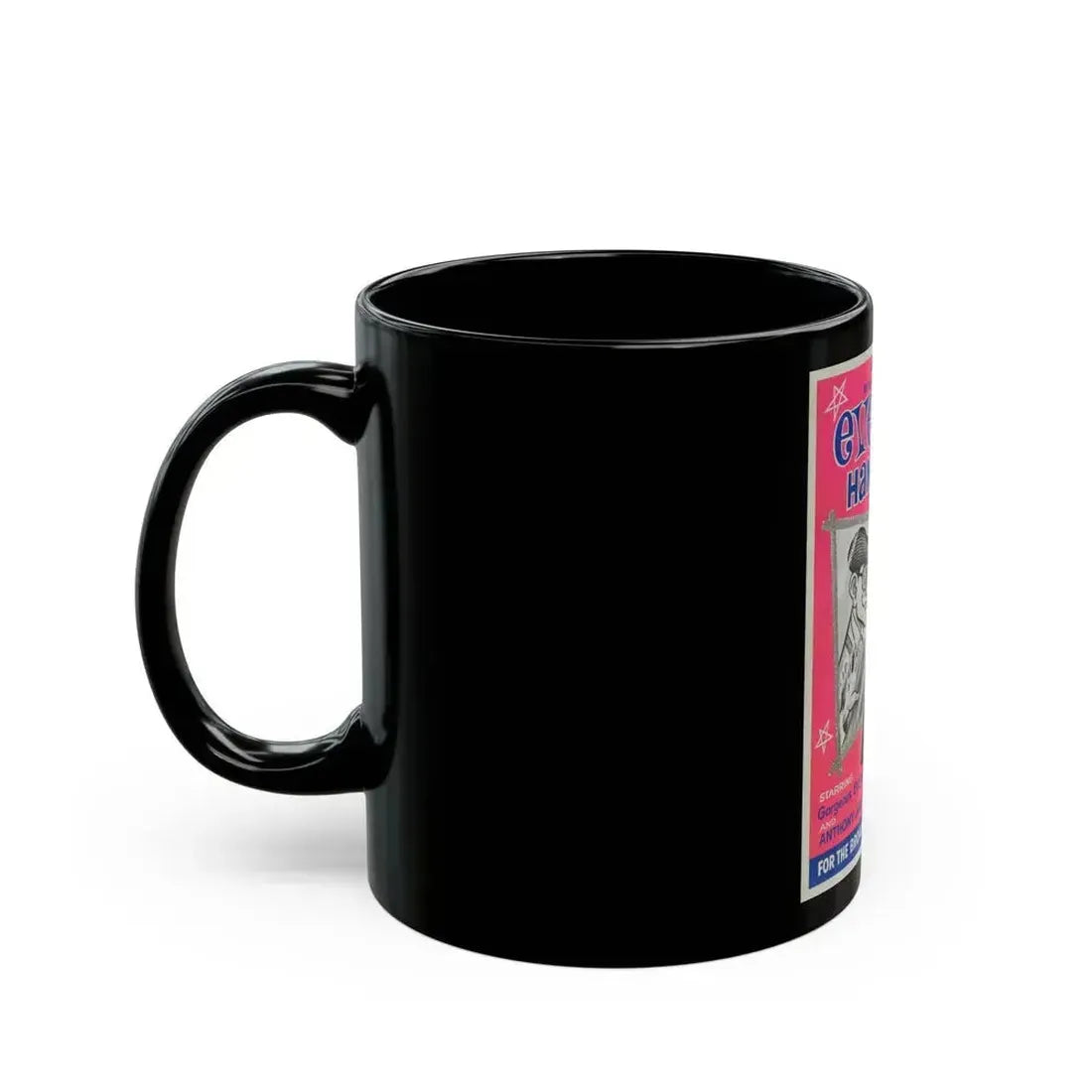 EVE AND THE HANDYMAN 1961 Movie Poster - Black Coffee Mug - Go Mug Yourself