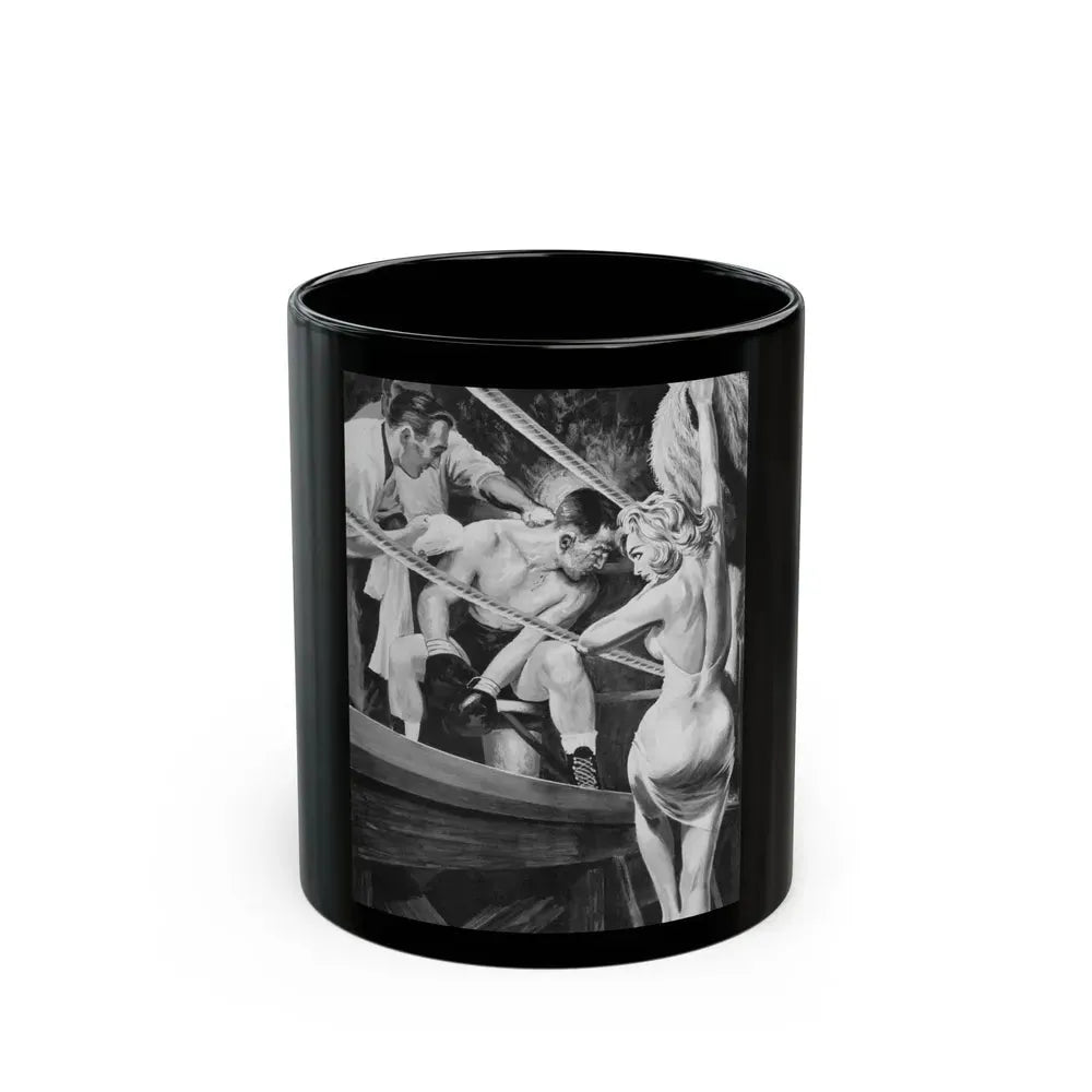 Eve magazine Illustration, Vol. 1, No. 3, 1962 - Black Coffee Mug 11oz - Go Mug Yourself