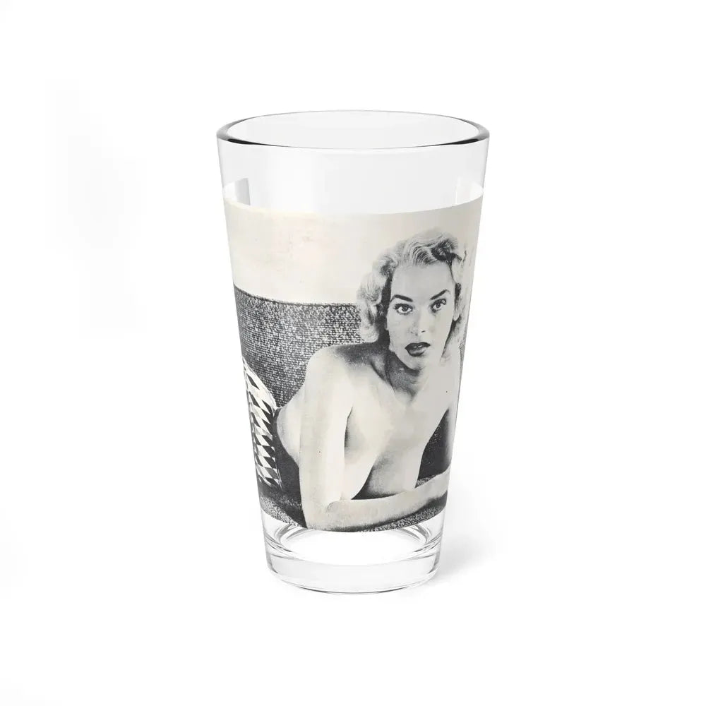 Eve Meyer #17 (Vintage Female Icon) Pint Glass 16oz 16oz - Go Mug Yourself