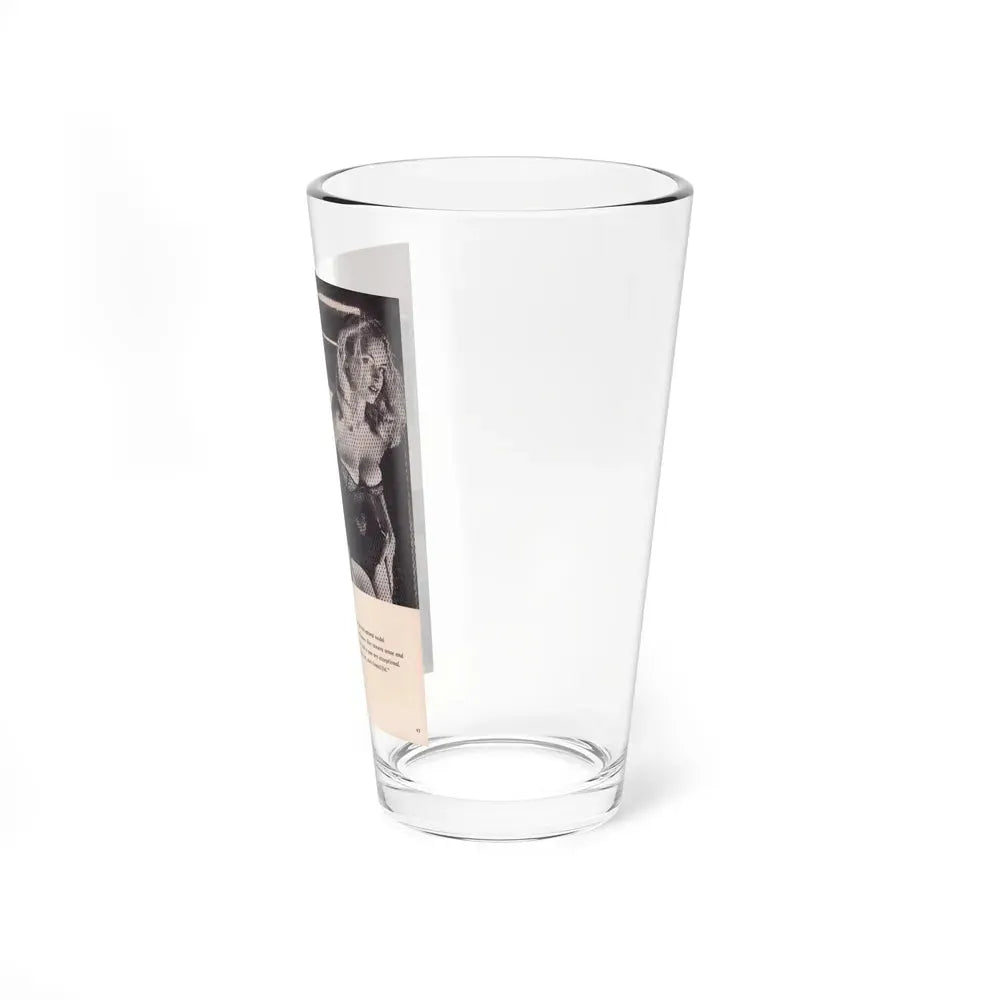 Eve Meyer #26 (Vintage Female Icon) Pint Glass 16oz - Go Mug Yourself