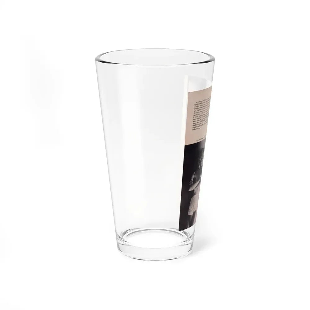 Eve Meyer #27 (Vintage Female Icon) Pint Glass 16oz - Go Mug Yourself