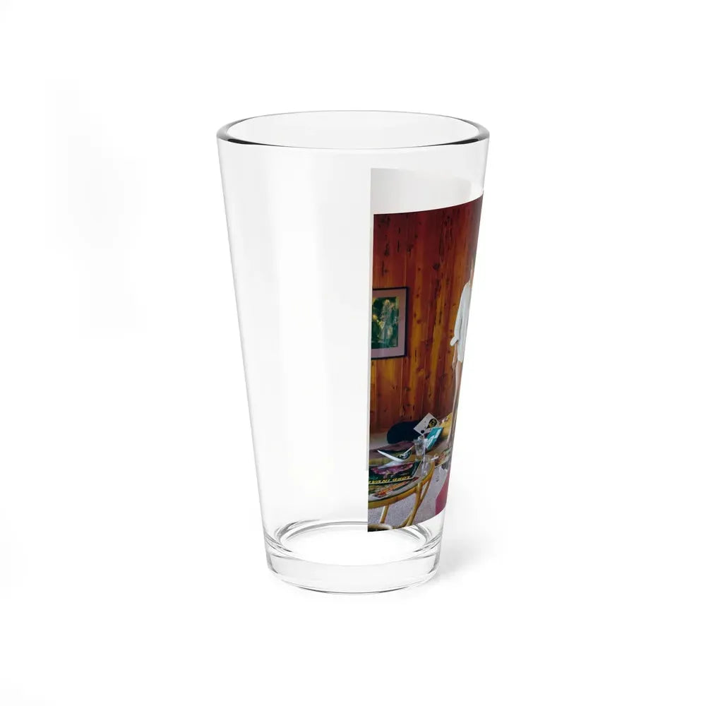 Eve Meyer #39 (Vintage Female Icon) Pint Glass 16oz - Go Mug Yourself