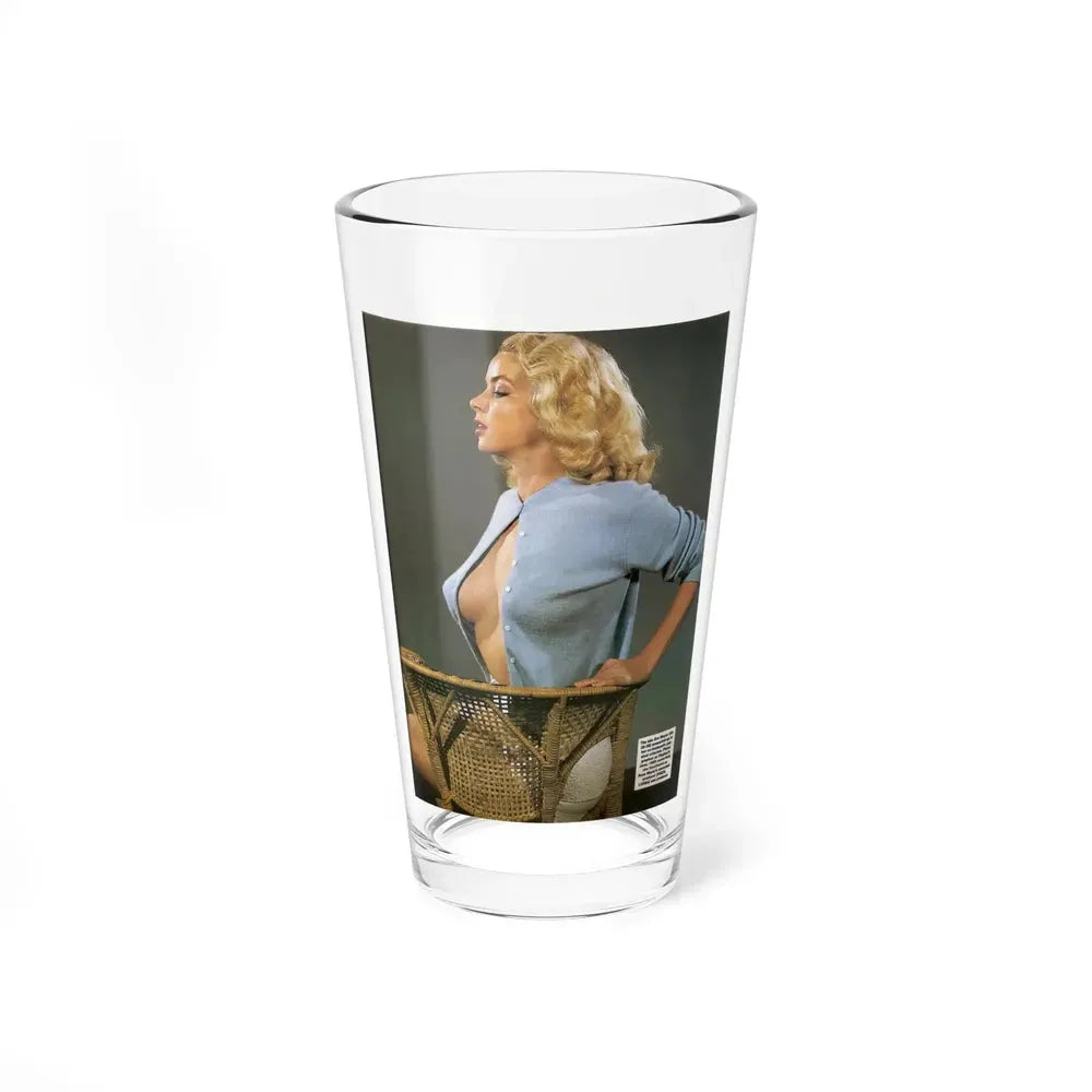 Eve Meyer #50 (Vintage Female Icon) Pint Glass 16oz 16oz - Go Mug Yourself