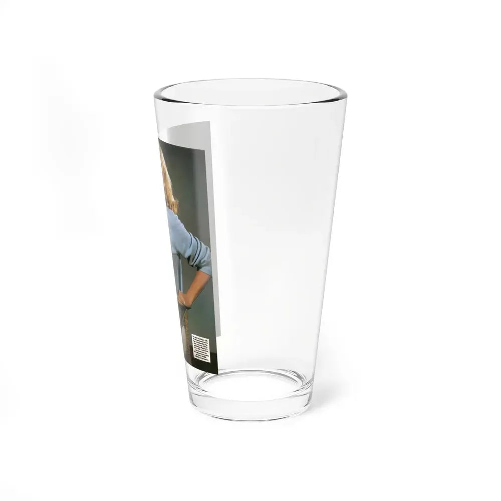 Eve Meyer #50 (Vintage Female Icon) Pint Glass 16oz - Go Mug Yourself