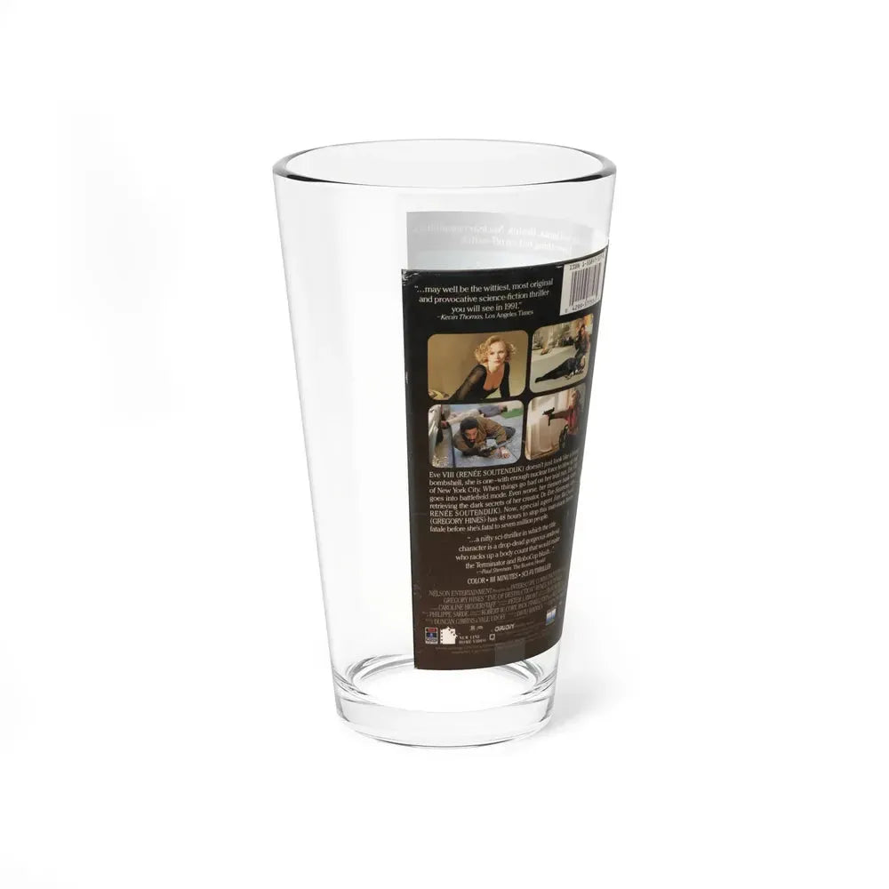 EVE OF DESTRUCTION (VHS COVER) Pint Glass 16oz - Go Mug Yourself