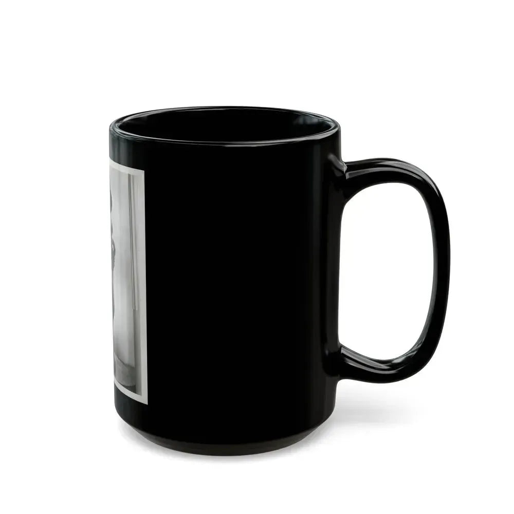 Evelyn West #01 (Vintage Female Icon) Black Coffee Mug - Go Mug Yourself