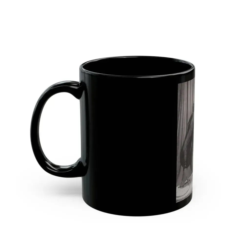 Evelyn West #04 (Vintage Female Icon) Black Coffee Mug - Go Mug Yourself
