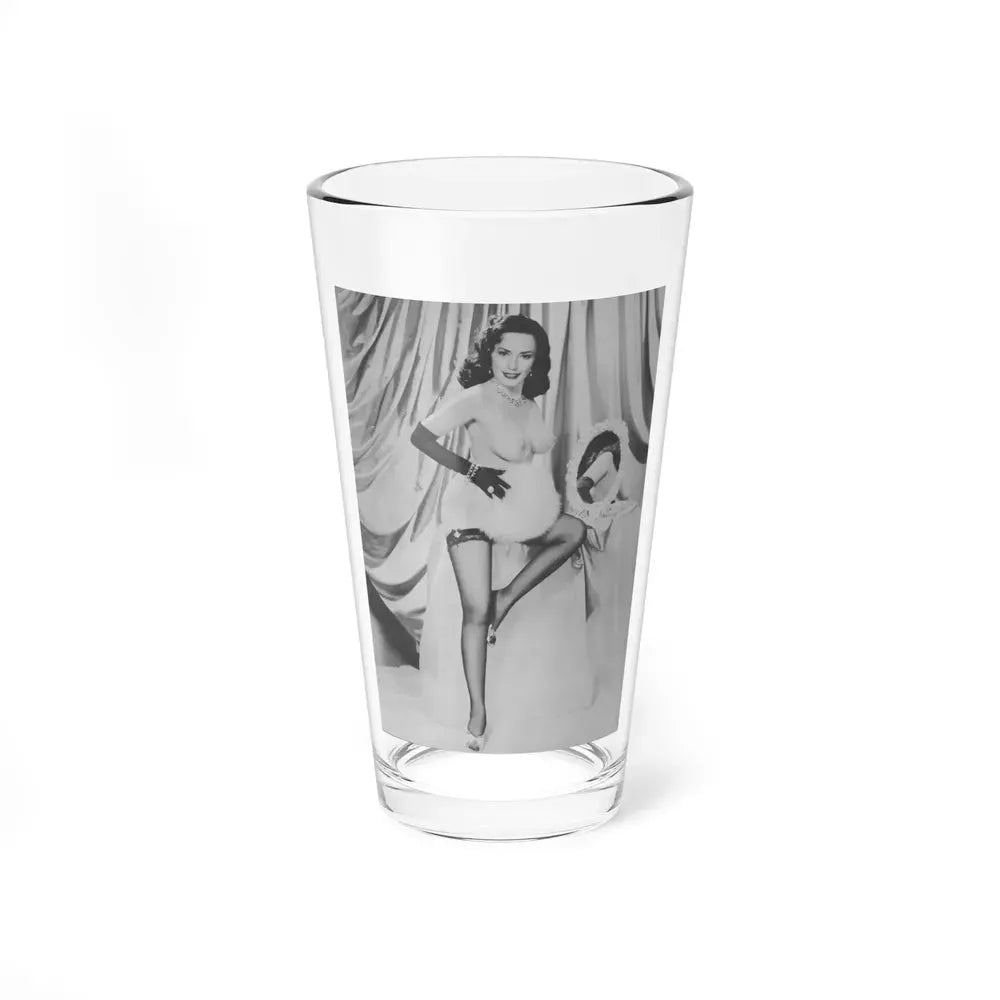 Evelyn West #07 (Vintage Female Icon) Pint Glass 16oz 16oz - Go Mug Yourself