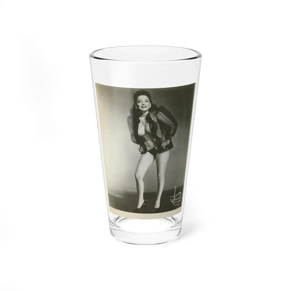 Evelyn West #09 (Vintage Female Icon) Pint Glass 16oz 16oz - Go Mug Yourself