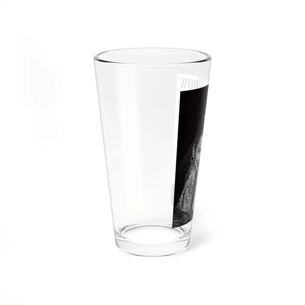 Evelyn West #17 (Vintage Female Icon) Pint Glass 16oz - Go Mug Yourself